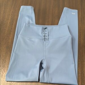 IVL Collective Lace Front High-Waisted Leggings